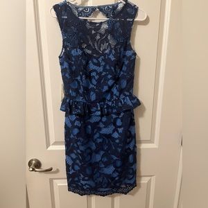 Lilly Pulitzer Blue Lace Dress